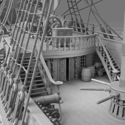 BLACK PEARL SHIP PIRATE 3D FILES PRINTER