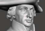 3D printed bust Vice-Admiral HMS Victory The Viscount Nelson - Imagen 3