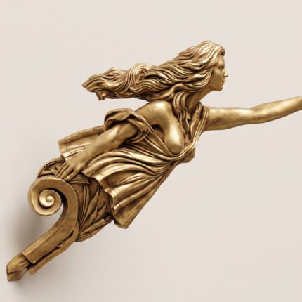 CUTTY SARK FIGUREHEAD 3d printer files