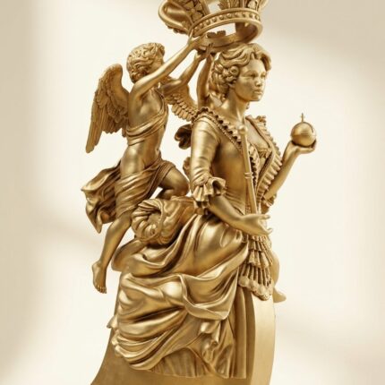 Royal Caroline Figurehead 3d printer