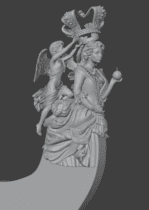 Royal Caroline Figurehead 3d printer