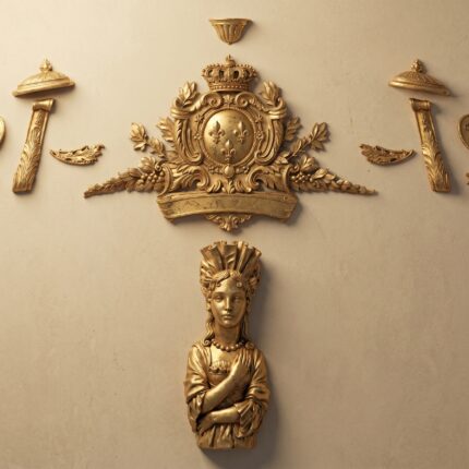 la belle SHIP DECORATION 3d printer files