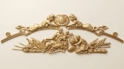 L'ARTESIEN 64-GUN SHIP 1764 decoration- French ship scale 1/48