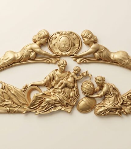 L'ARTESIEN 64-GUN SHIP 1764 decoration- French ship scale 1/48