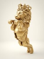 Lion figurehead SANTA ANA 3d printer files