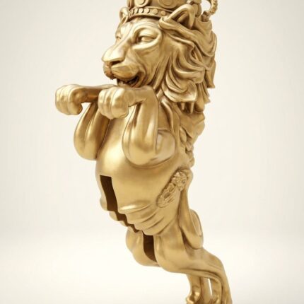 Lion figurehead SANTA ANA 3d printer files