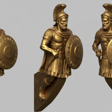 USS Confederacy figurehead 3D printer files