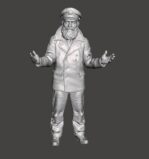 tugboat crew scale 1/48 3d printer files - Imagen 4