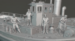tugboat crew scale 1/48 3d printer files - Imagen 11