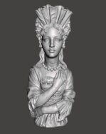 la belle figurehead 3D printer files - Imagen 3
