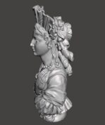 la belle figurehead 3D printer files - Imagen 4