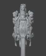 SOLEIL ROYAL Figurehead 3d printer - Imagen 4